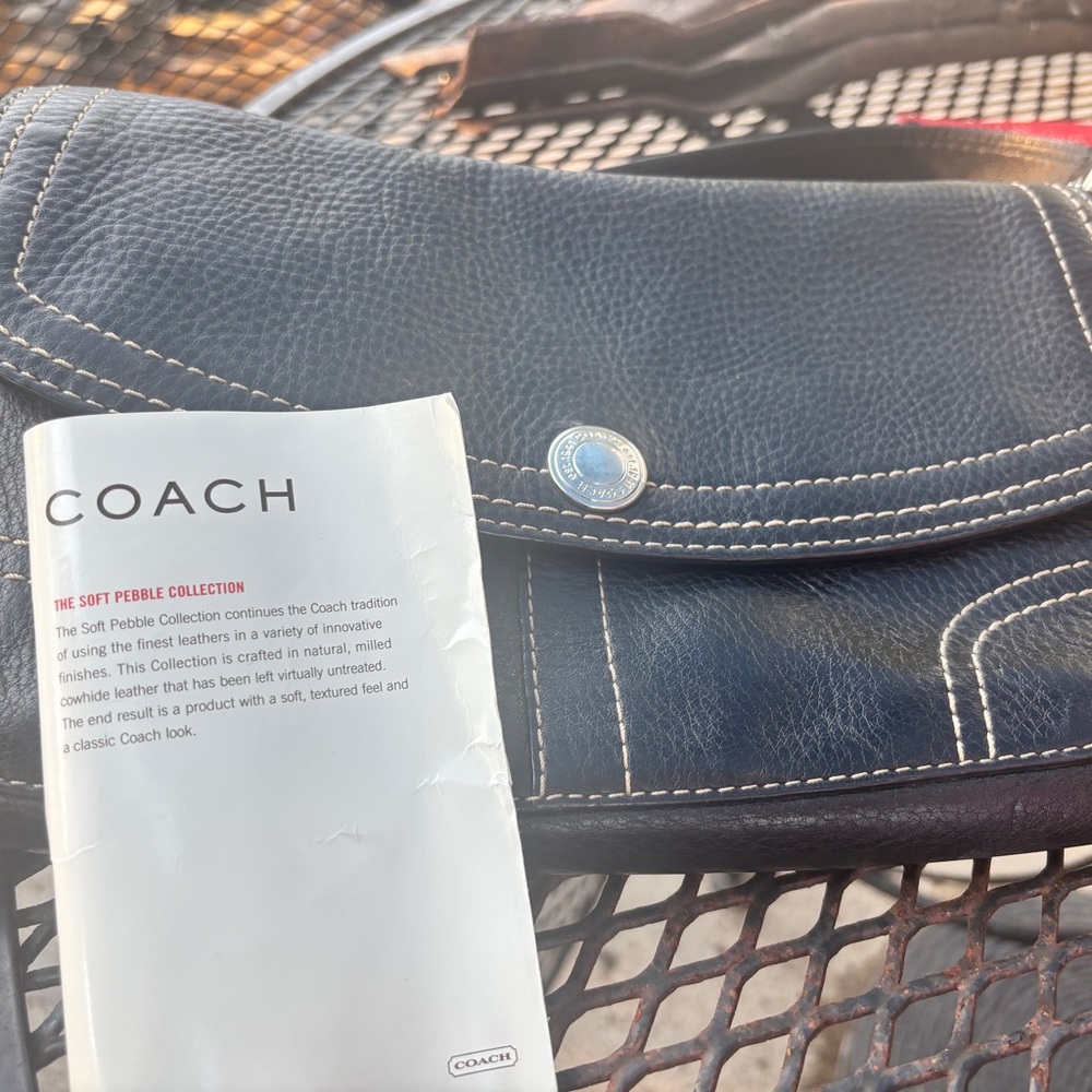 Coach Black Shoulder Bag